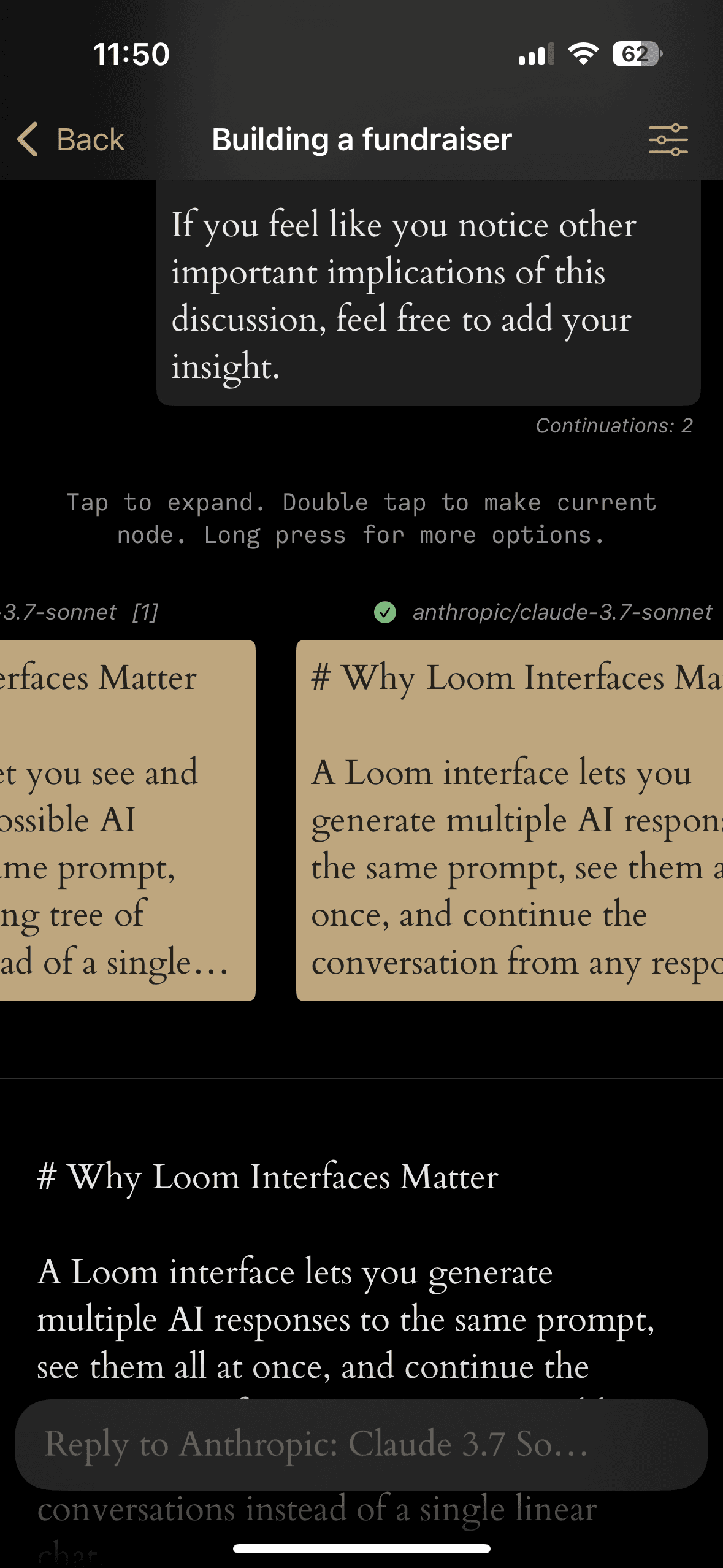 Latent Spaces app screenshot